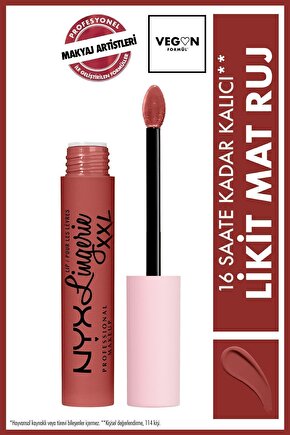 Likit Mat Ruj - Lip Lingerie Xxl Matte Liquid Lipstick Warm Up