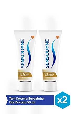 Total Care White. 50 ml Diş Macunu Tam Koruma Beyazlatıcı X2 Adet