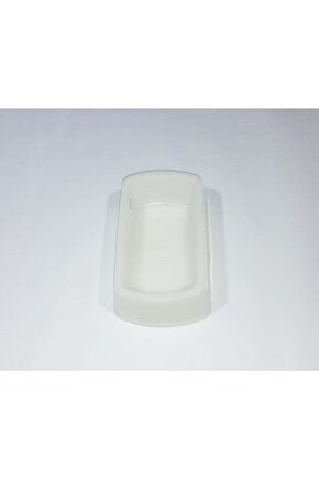 Kuş Ve Hamster Için Yemlik Yer Mama Kabı - 1 Adet - 7x12x3,5cm