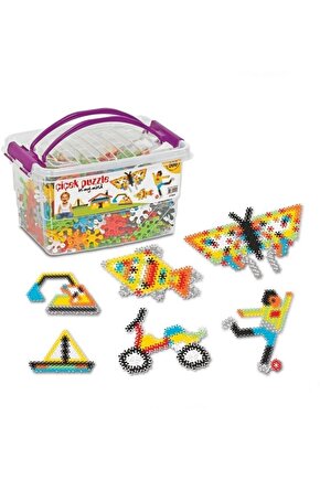 Çiçek Puzzle Box Eğitici Şekiller 500 Parça P205s2247