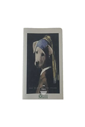 Geri Dönüşüm Inci Küpeli Köpek Defteri