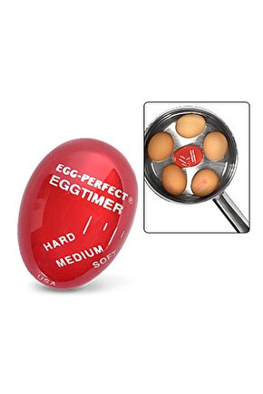 Renk Değiştiren Yumurta Zamanlayıcı Egg Timer - Yumurta Haşlama Derece Göstergesi 1 Adet