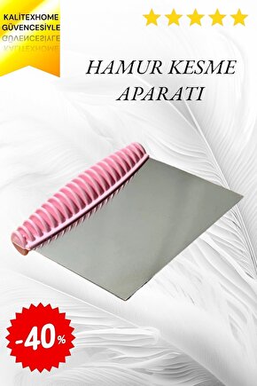 Çelik Hamur Kesme Spatulası