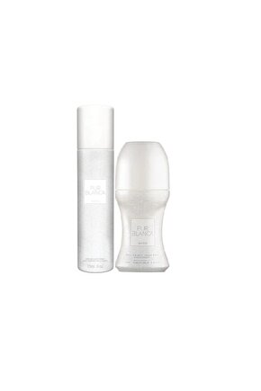 Pur Blanca Kadın Deodorant 75 ml + Pur Blanca Roll On 50 ml
