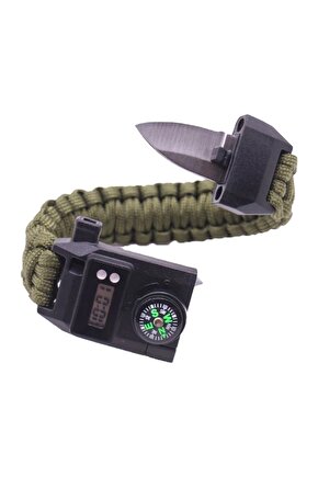 Gw-7fpb - 7 Fonksiyonlu Paracord Bileklik