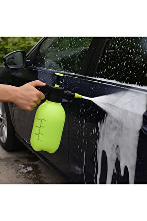Araba Köpük Püskürtme El Değmeden Araç Temizleme Basınçlı Oto Yıkama Pompası Köpük Püskürtme 2litre