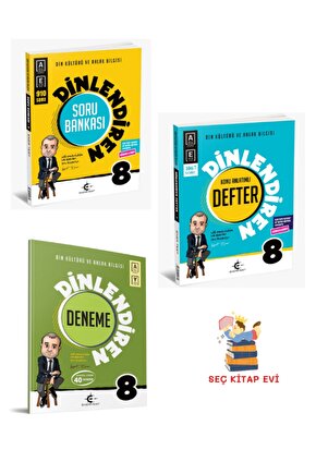 ARI YAYINCILIK 8. Sınıf Eker Test Dinlendiren Soru Bankası- 8. Sınıf Dinlendiren Defter -Deneme