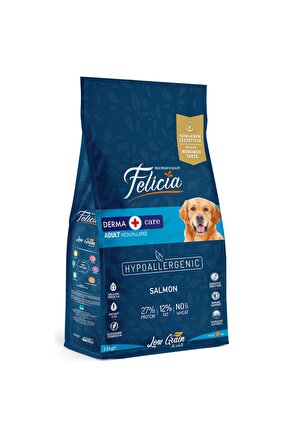 15 Kg Somonlu Az Tahıllı Mlarge Yetişkin Köpek Maması Breed Hypoallergenic Köpek Maması