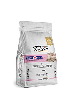 2 Kg Kuzulu Az Tahıllı Yavru Kedi Maması Hypoallergenic Kedi Maması