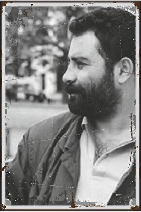 Ahmet Kaya sürgünde retro ahşap poster 829