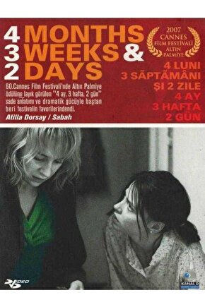 4 Ay 3 Hafta 2 Gün-4 Months 3 Weeks 2 Days (DVD)