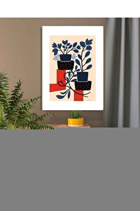 Matisse - Sanat - Soyut - Doğa - Yaşam ( Tekli Çerçevesiz ) Poster - Afiş - Tablo MKKM2597