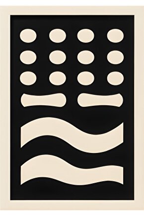 Matisse - Boho - Art Deco - Soyut - Doğa ( 3 lü Çerçevesiz ) Poster - Afiş - Tablo KR2C00278