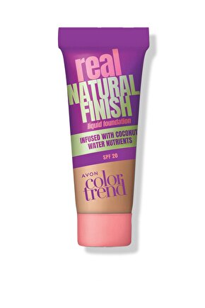 Real Natural Finish Likit Fondöten 30 Ml. Light Beige