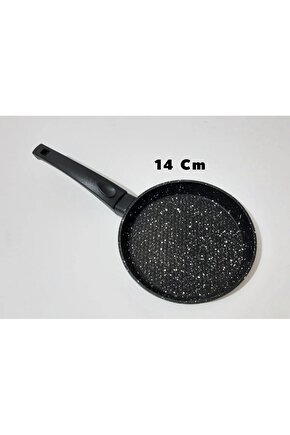Mini Döküm Granit Sos Tava 14 Cm