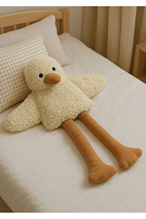 Sevimli Duck Uyku Arkadaşı AntiAlerjik- Vidalı Göz- Teddy