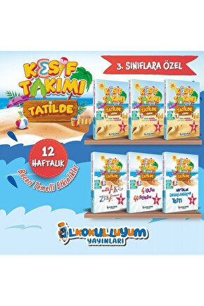 İlkokulluyum 3.sınıf Keşif Takımı Tatilde Eğitim Seti