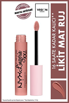 Likit Mat Ruj - Lip Lingerie Xxl Matte Liquid Lipstick Undressed