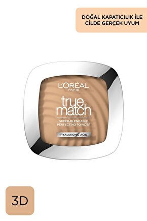 True Match Pudra 3.D3.W Golden Beige