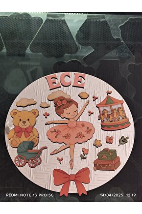 Çocuk odası kapı süsü aynalı kapı süsü