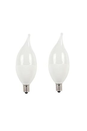 2 Adet Çok Kaliteli E14 Duy 5 Watt, 4200 Kelvin Beyaz Işık Led Ampul, Avize Şamdan Ampulü Mum Ampul