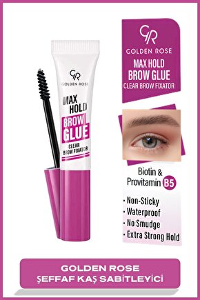 Max Hold Brow Glue Şeffaf Kaş Sabitleyici 7 ml