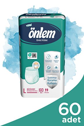 Emici Külot Yetişkin Hasta Bezi Large Büyük Boy 30lu  2 Adet