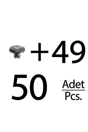 Honda için Davlumbaz Klipsi- 50 Adet