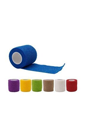 Coban Kendinden Yapışkanlı Mavi Bandaj 7.5cmX4.5m
