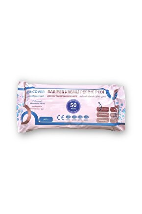 Bariyer Kremli Perine Bölgesi Temizleme Pedimendili 50li - 1 Paket