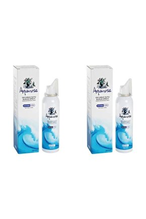 Aquanose Okyanus Suyu Burun Spreyi 100 ml 2li Paket