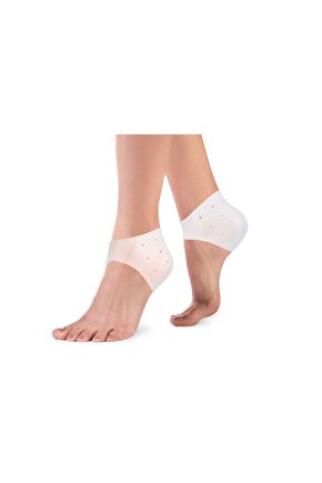 Silikon Topuk Koruyucu Çorap - Topuk Çatlağı Gömleği
