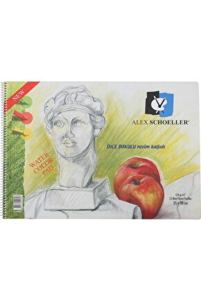 25x35cm 120gr 25yp Spiralli Resim Defteri  Alx.0816
