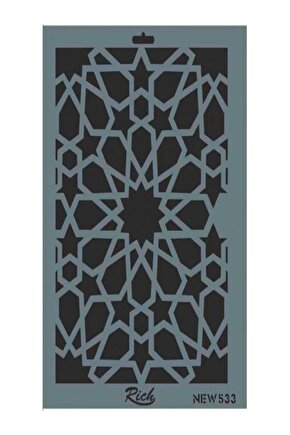 Stencil New Seri 533 25x35