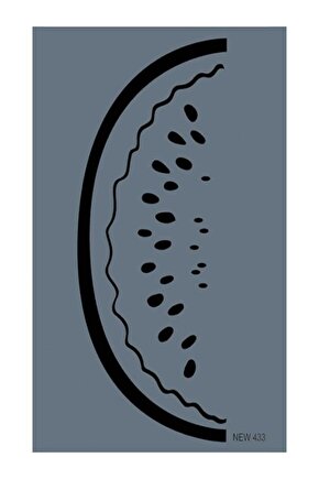 Stencil New Seri 433 25x35