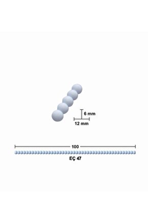 Bükülebilir Esnek Çıta 100cm Eç-47