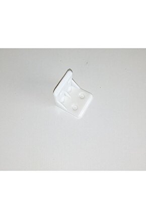 10 Adet Plastik L Köşe Bağlantı Beyaz, 25x25 Mm, Kalınlık 3 Mm