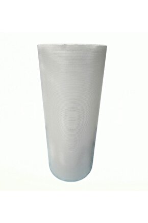 48 Cm X 1 Metre Beyaz Çizgi Desenli Suni Deri, Çekmece Içi Kaydırmaz Halı , Raf Örtüsü
