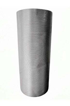 48 Cm X 1 M Açık Gri Çizgi Desenli Suni Deri, Çekmece Içi Kaydırmaz Halı , Raf Örtüsü