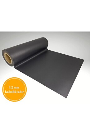 48 Cm X 1 M Antrasit Çizgi Desenli Suni Deri, Çekmece Içi Kaydırmaz Halı , Çekmece Halısı