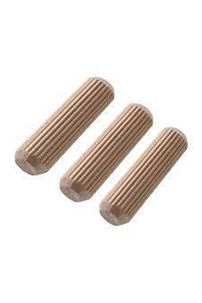 100 Adet Cap 8 Mm X 35 Mm Kesik Ahşap Kavale - 100 Adetpaket