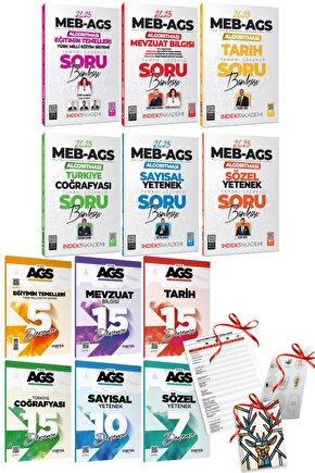 2025 Meb Ags 6 Branş Soru Bankası Seti Zeynep Salman Içli Ve 2025 Ags Branş Deneme Seti