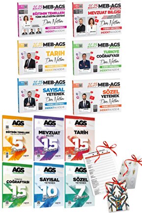 2025 Meb Ags 6 Branş Video Ders Notları Seti Zeynep Salman Içli Ve Ags Branş Deneme Seti