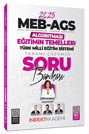İndeks Akademi 2025 Meb-ags Algoritması Eğitimin Temelleri Ve Türk Milli Eğitim Sistemi Soru Bankası