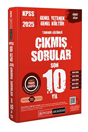 2025 Kpss Genel Yetenek Genel Kültür Tamamı Çözümlü Çıkmış Sorular Son 10 Yıl