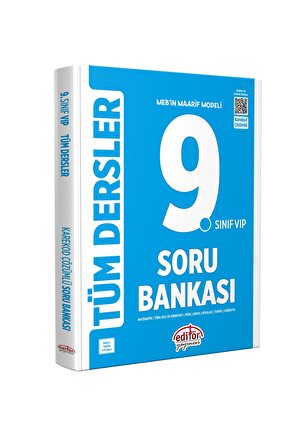 Editör Yayınları 9. Sınıf Tüm Dersler Soru Bankası