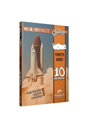 Modadil YKSDİL İngilizce Türkiye Geneli The Challenger 10 Deneme Modadil Yayınları