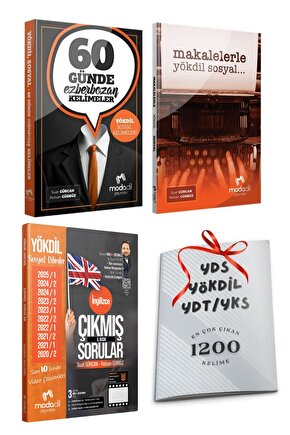 Yökdil Sosyal 60 Günde Ezberbozan Kelimeler-Çıkmış Sorular-Makale-En Çok Çıkan 1200 Kelime Hediye