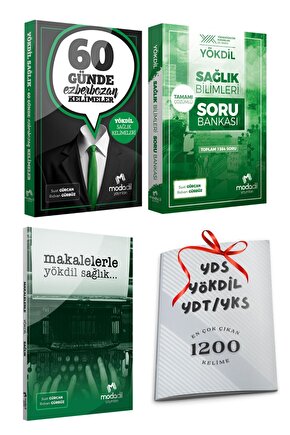 Yökdil Sağlık 60 Günde Ezberbozan Kelimeler-Soru Bankası-Makale-En Çok Çıkan 1200 Kelime Hediyeli