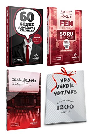 Yökdil Fen 60 Günde Ezberbozan Kelimeler-Fen Soru Bankası-Fen Makale-En Çok Çıkan 1200 Kelime Hediye